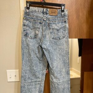 Levi's Blue Acid Wash Jeans